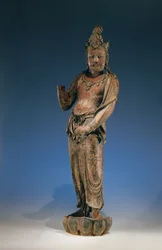 Kuan-yin debout, dynastie Yuan (1271-1368), 1282